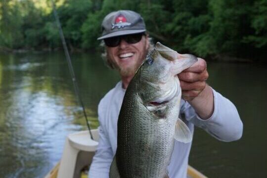 largemouth bass fly fishing